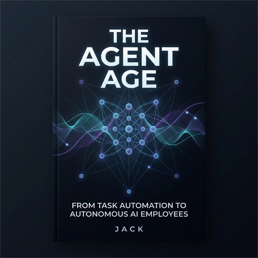 The Agent Age: From Task Automation to Autonomous AI Employees 書封