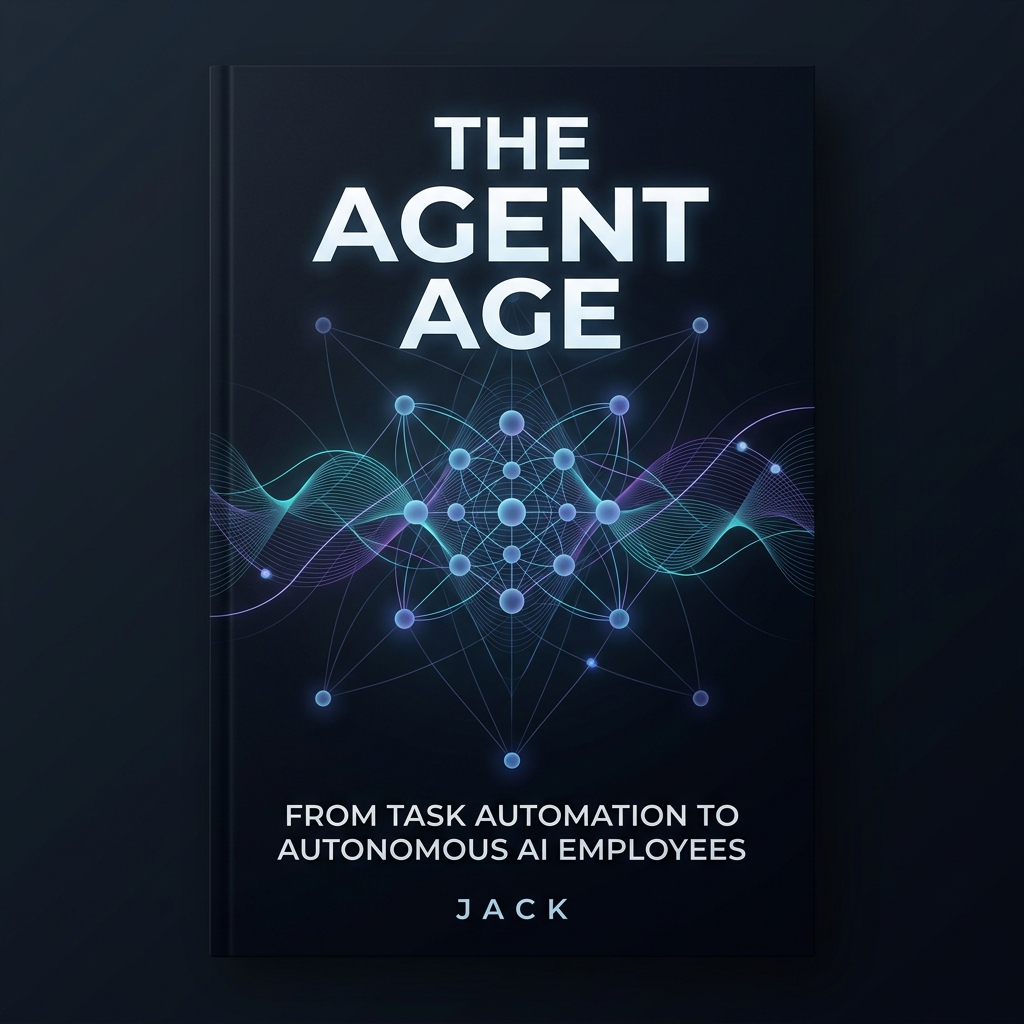 The Agent Age: From Task Automation to Autonomous AI Employees 書封
