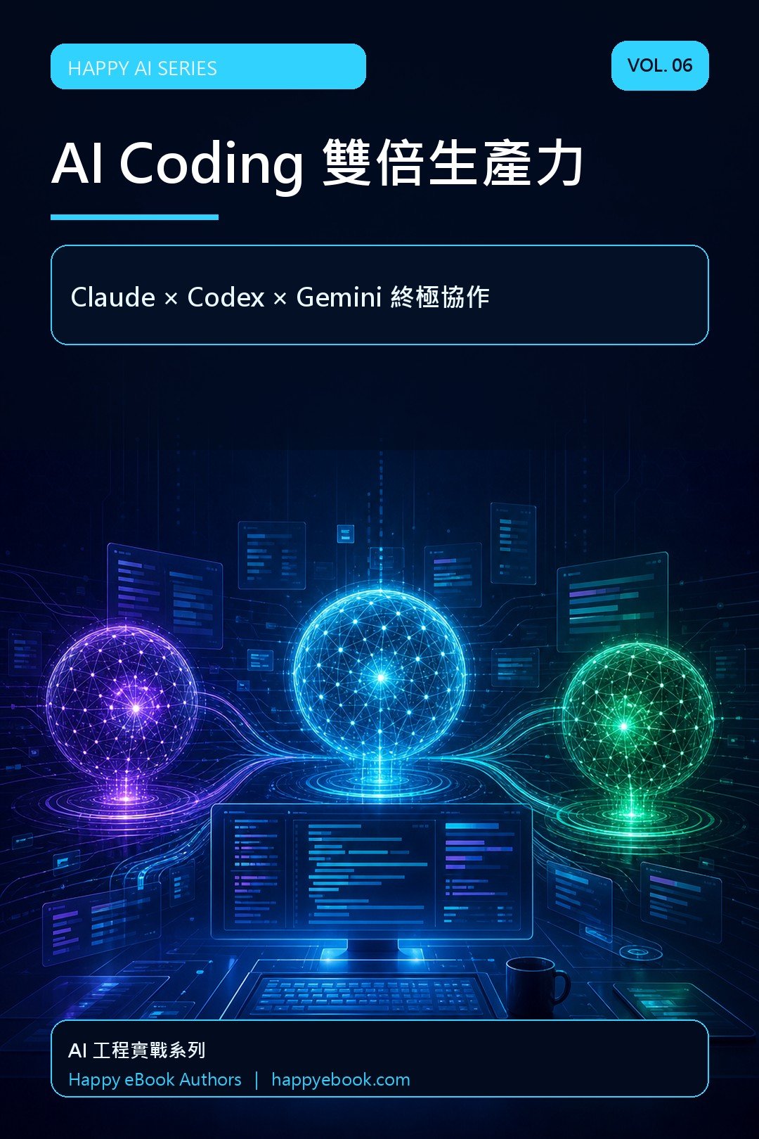 AI Coding 雙倍生產力（Vol.6） 書封