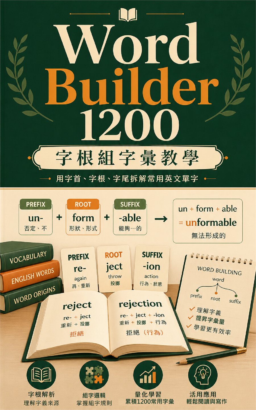 Word Builder 1200 書封
