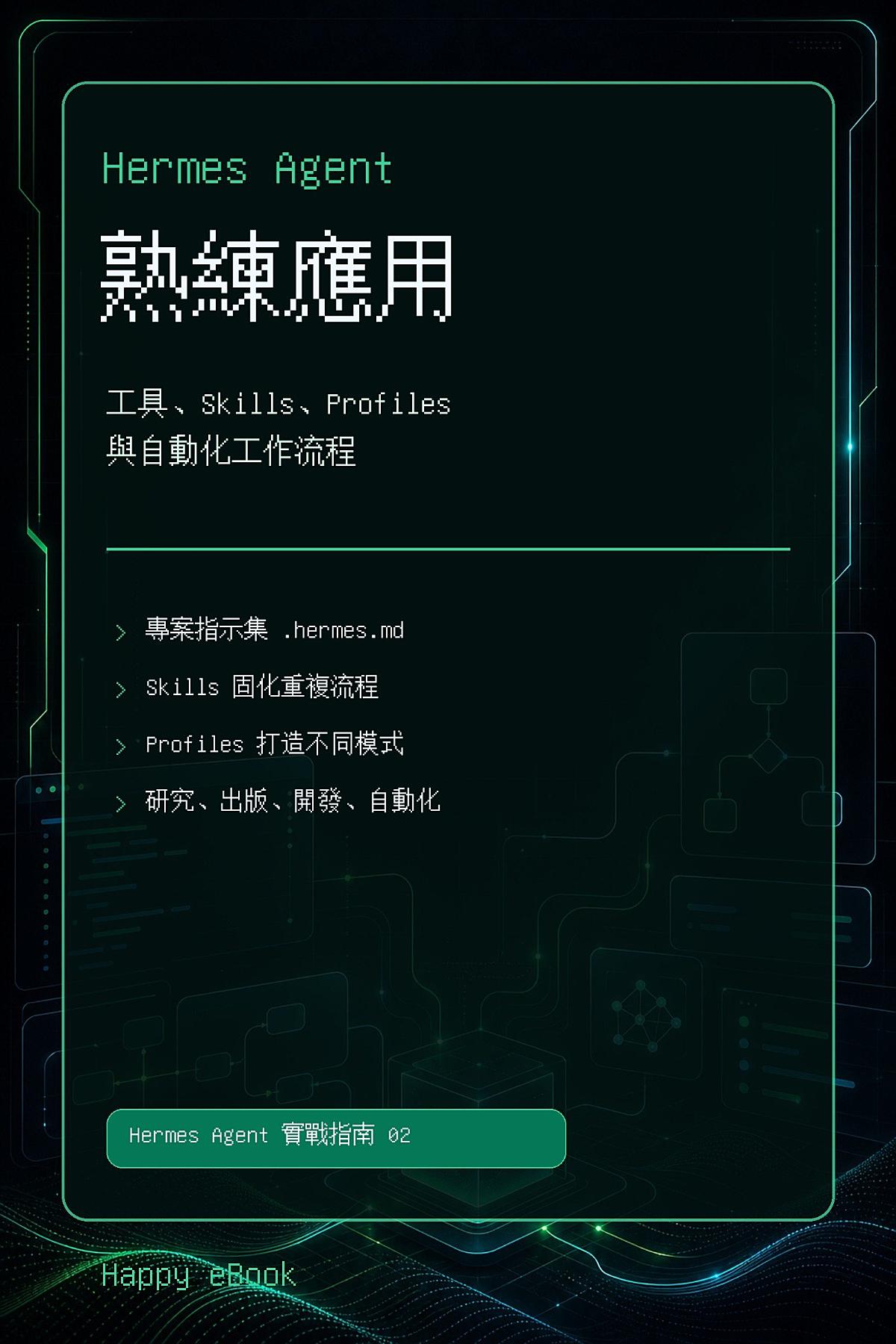 Hermes Agent 熟練應用 書封